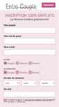 Mobile Screenshot of entre-couple.com